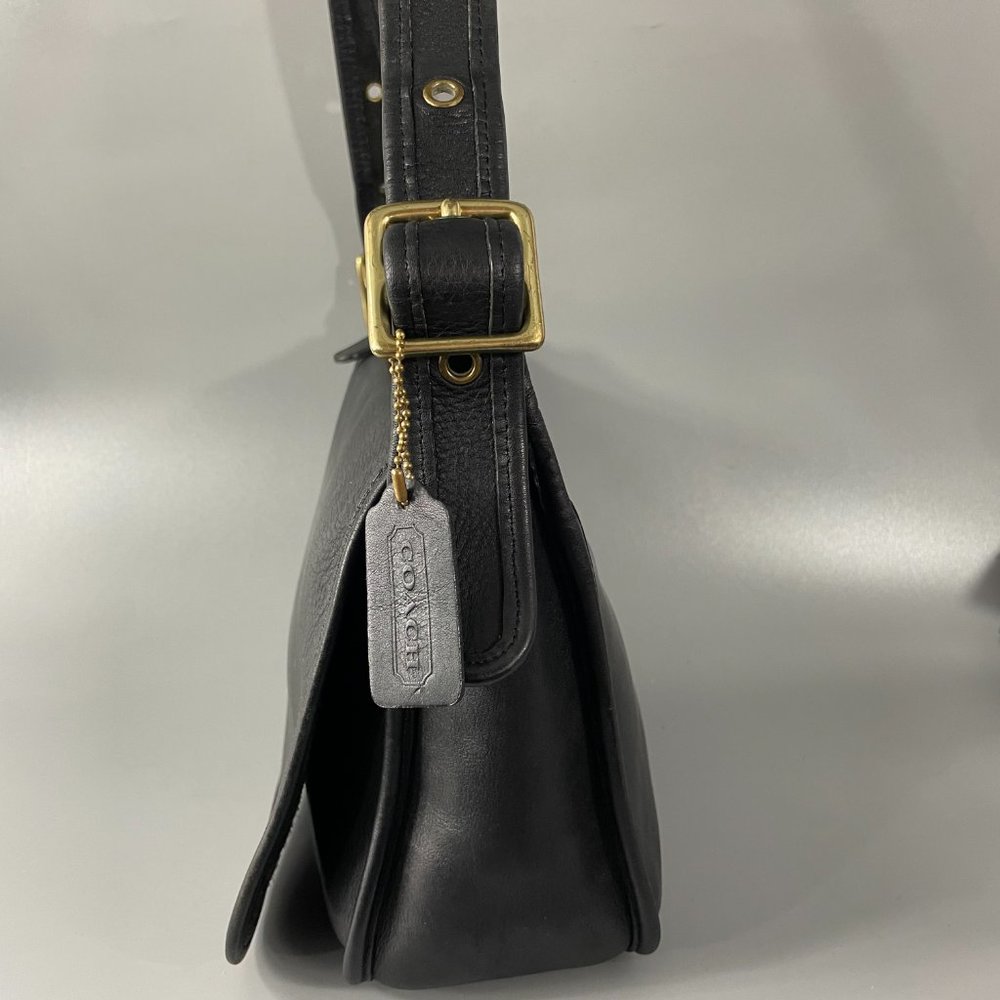 Vintage Coach # 9951 Patricia's Legacy Bag, Black - Picture 5 of 16